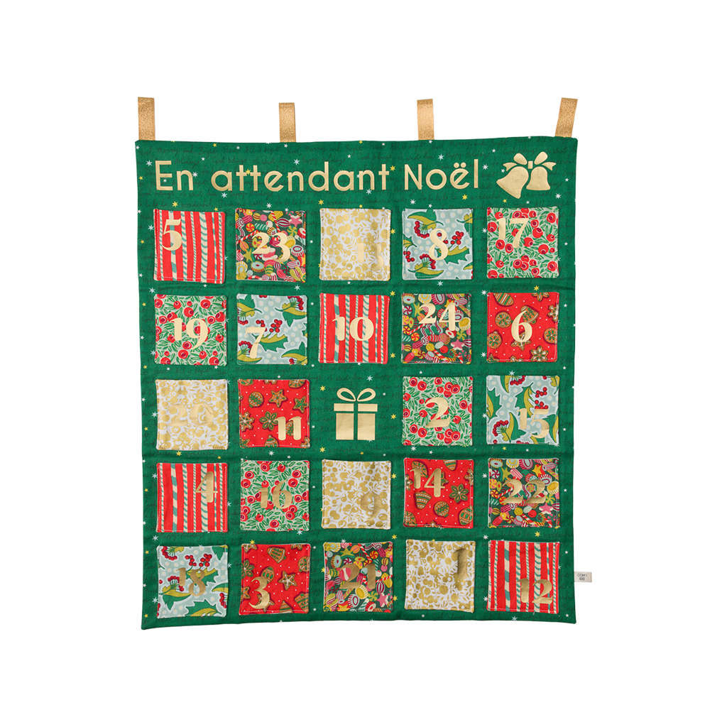 Set tissus | Calendrier de l'avent