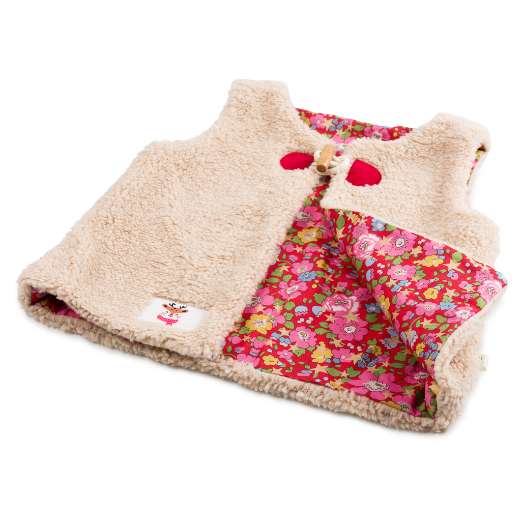 Kit gilet berger fille | Louna
