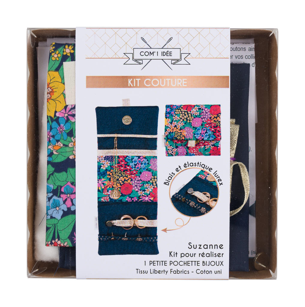 Kit petite pochette bijoux |  Suzanne
