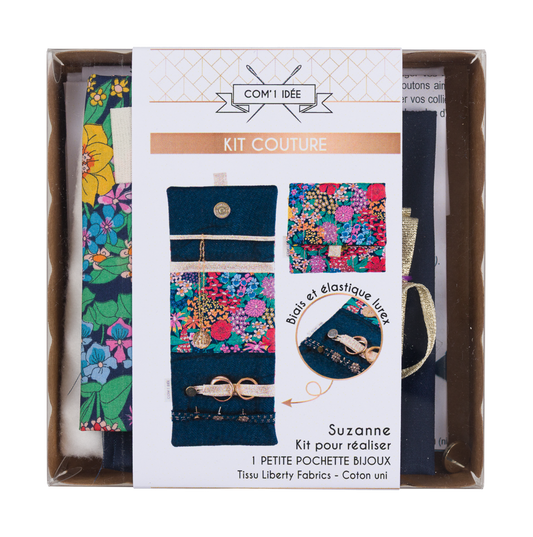 Kit petite pochette bijoux |  Suzanne