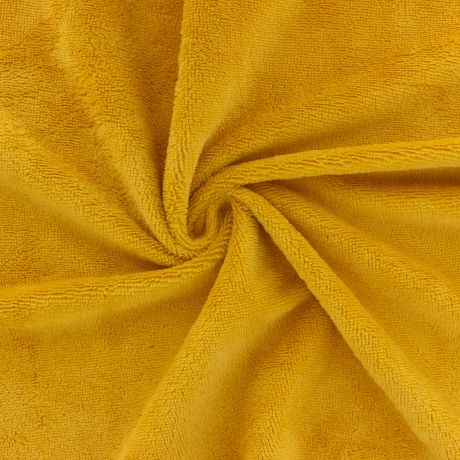 Tissu éponge microfibre bambou | Ocre