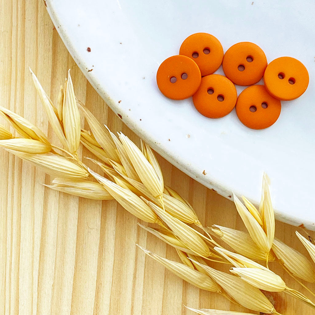 Boutons classique mat | Rouille