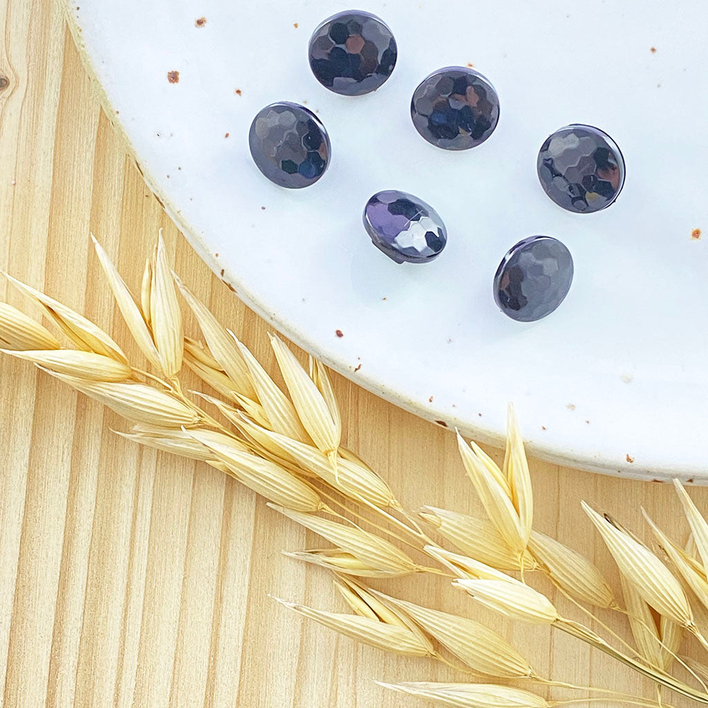 Bouton classique à queue | Noir