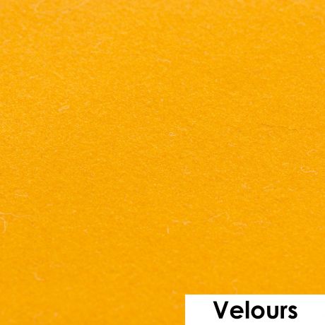 Feuille de flex 50 x 25cm | Velours Jaune