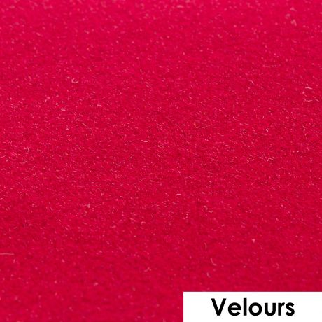 Feuille de flex 50 x 25cm | Velours rouge