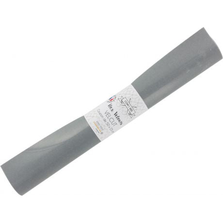 Feuille de flex 50 x 25cm | Velours Gris