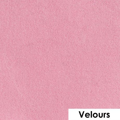 Feuille de flex 50 x 25cm | Velours rose