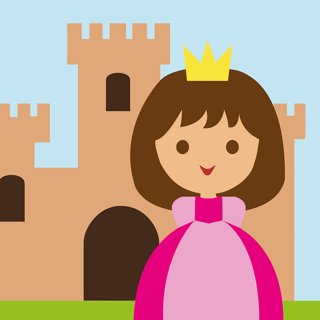 Kit canevas soudan | Un jour je serai une princesse