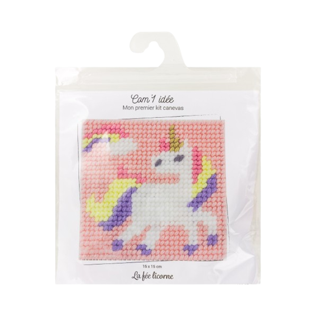 Kit canevas soudan | La fée licorne