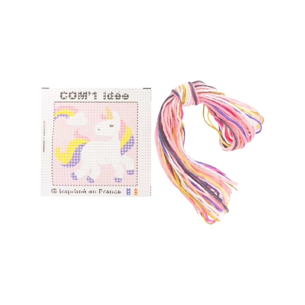 Kit canevas soudan | La fée licorne