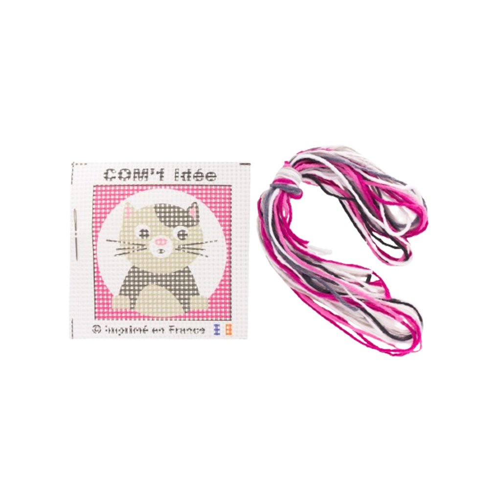 Kit canevas soudan | Choupette petite minette