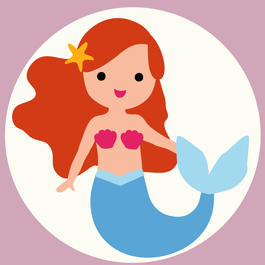 Kit canevas soudan | Ariel jolie sirène