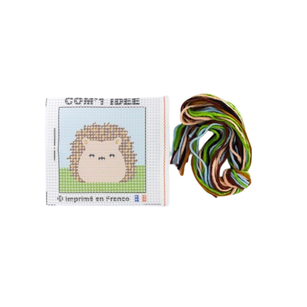 Kit canevas soudan | Mignon comme un hérisson