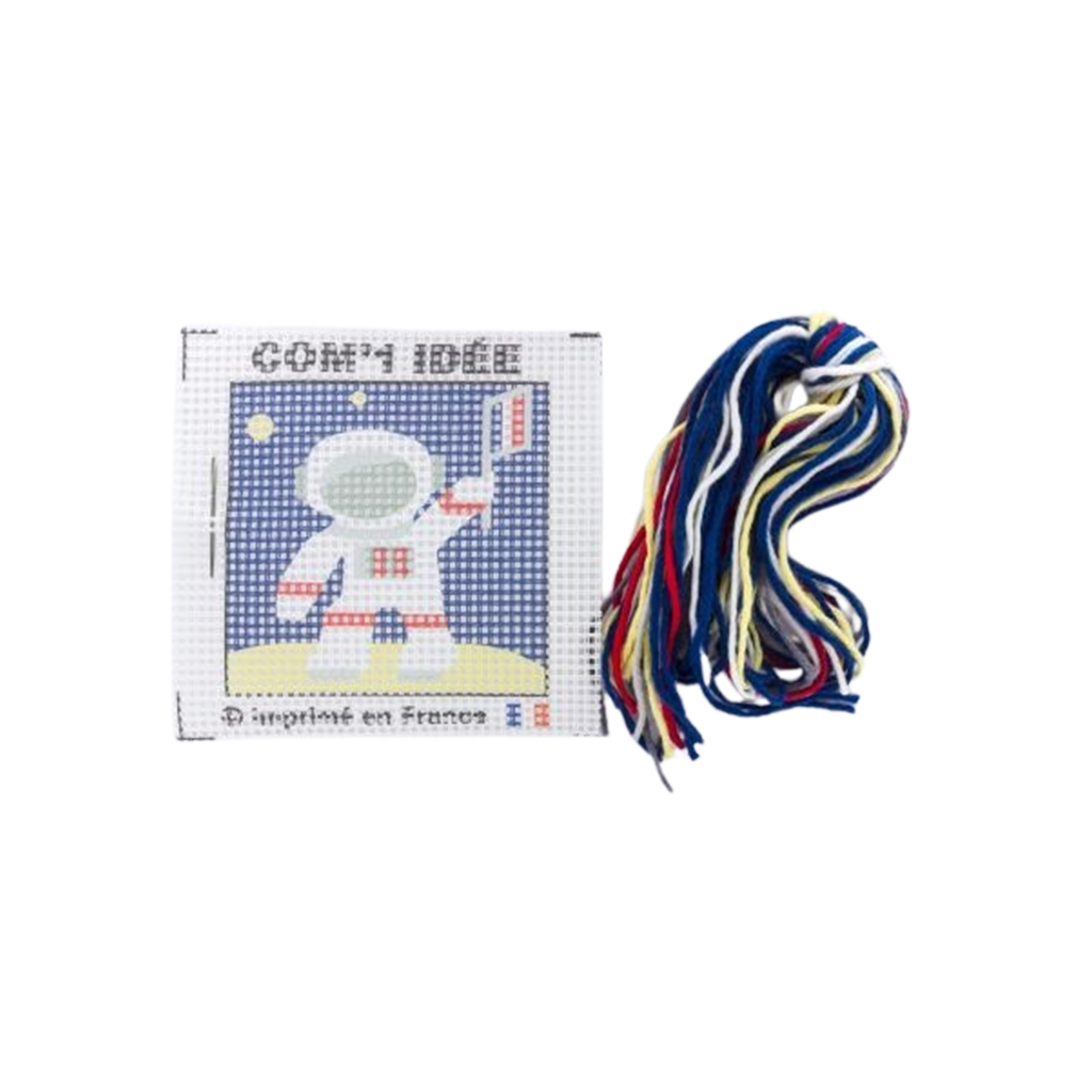 Kit canevas soudan | Thomas sur la lune