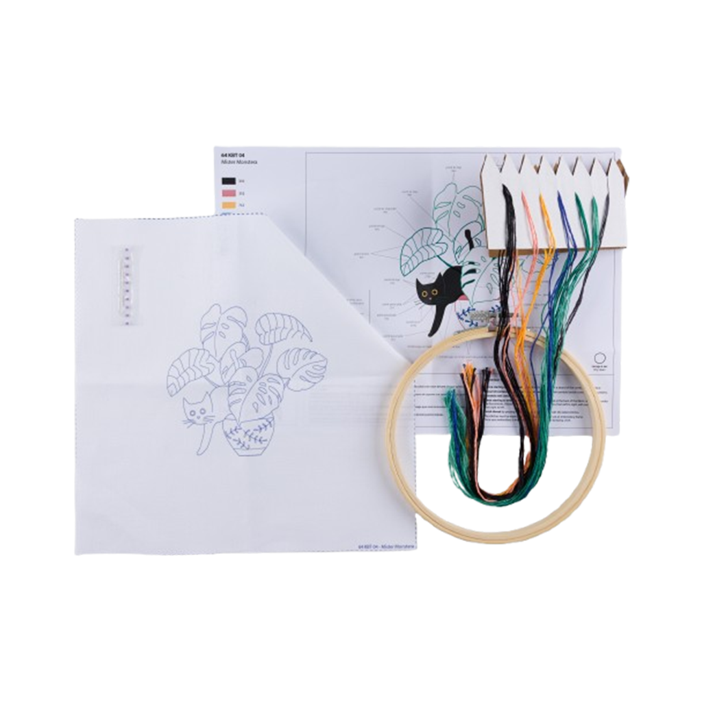 Kit broderie | Mister monstera