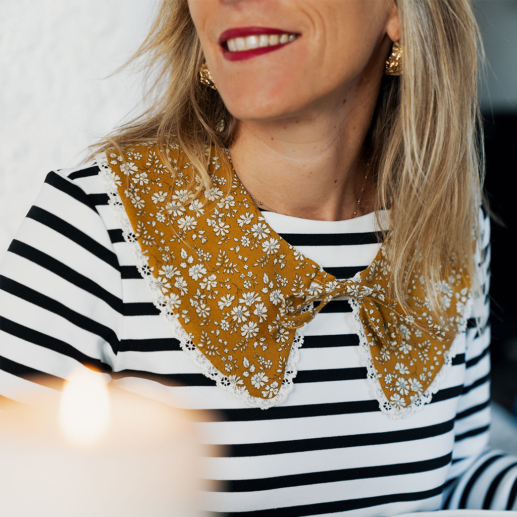 Kit col claudine amovible | Claire