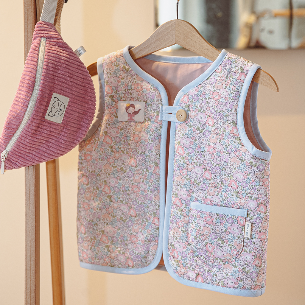 Kit gilet berger fille | Céleste
