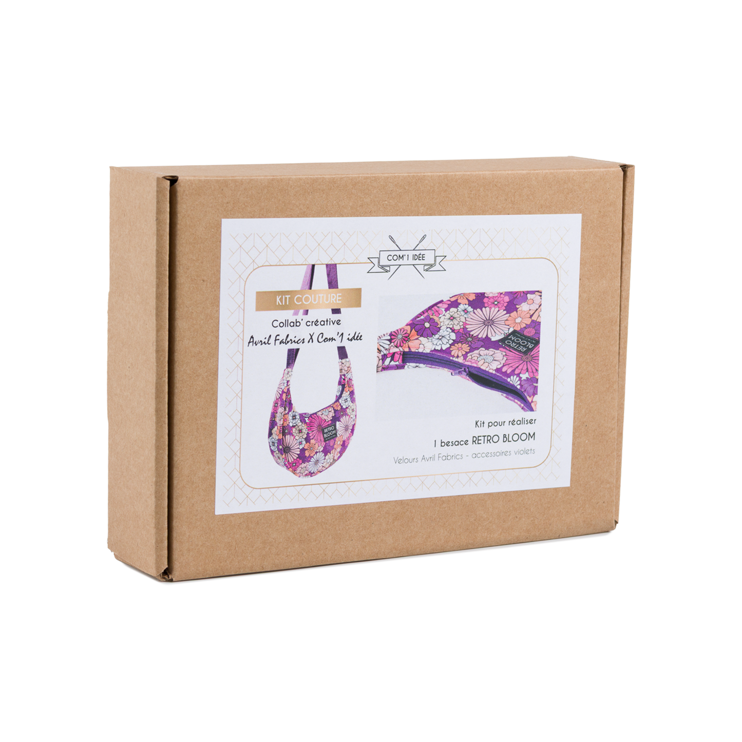 Kit sac besace | Retro Bloom