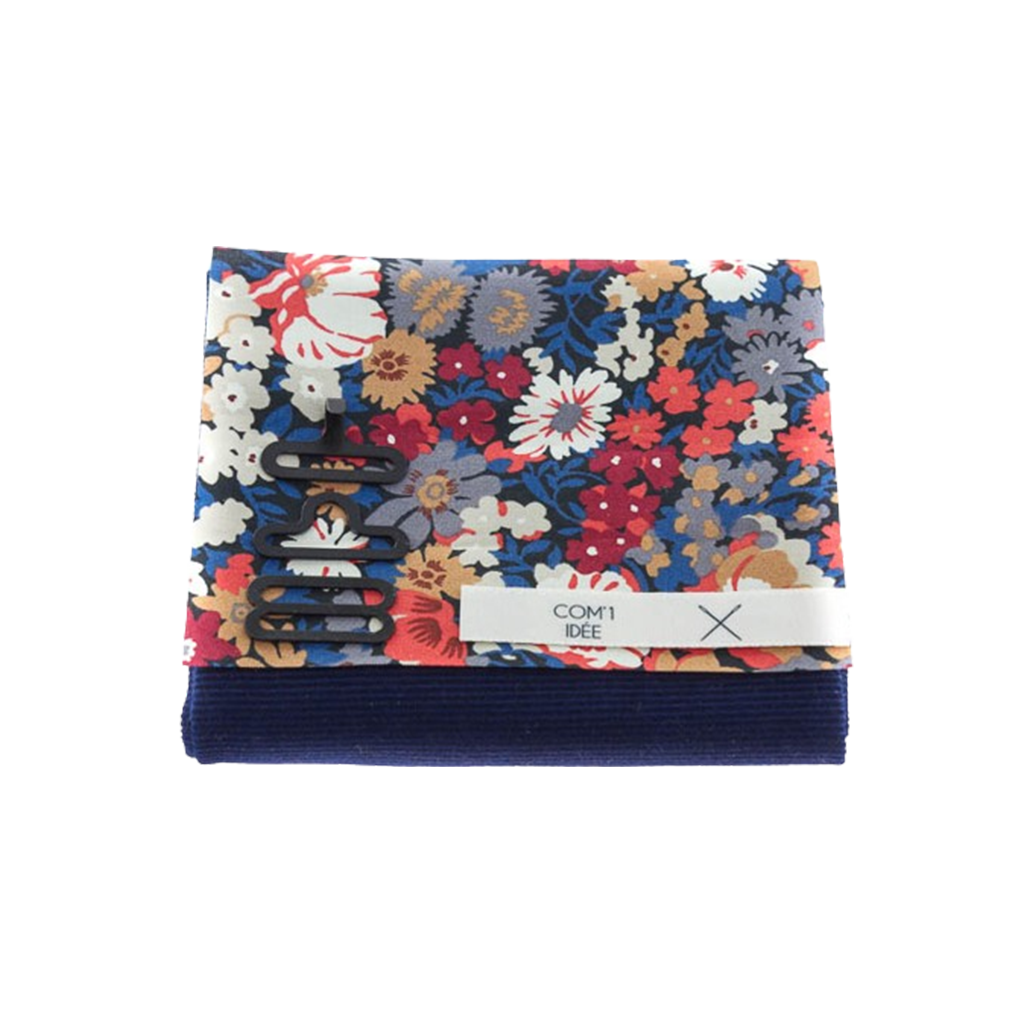 Kit Nœud-Pap' velours | Marine