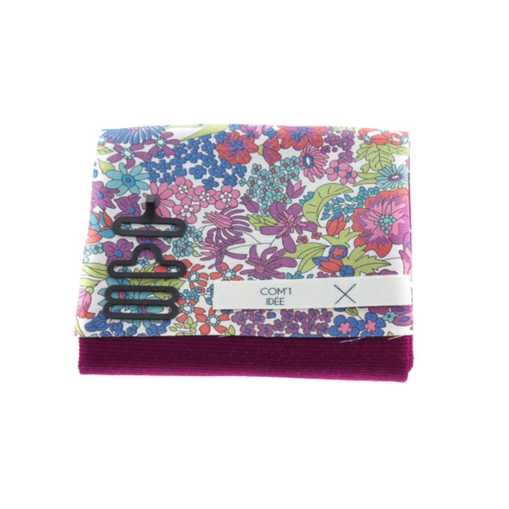 Kit Nœud-Pap' velours | Bordeaux