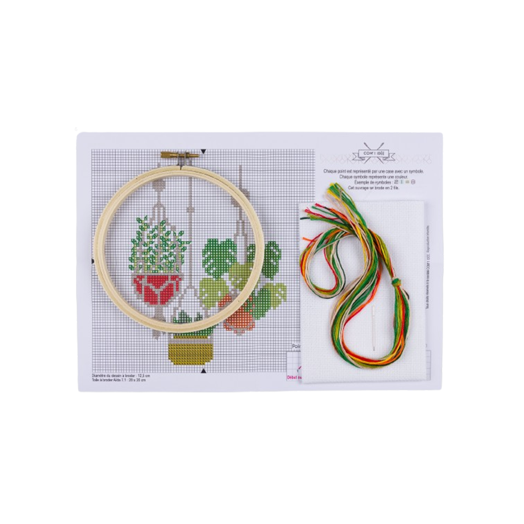 Kit point de croix | Végétal