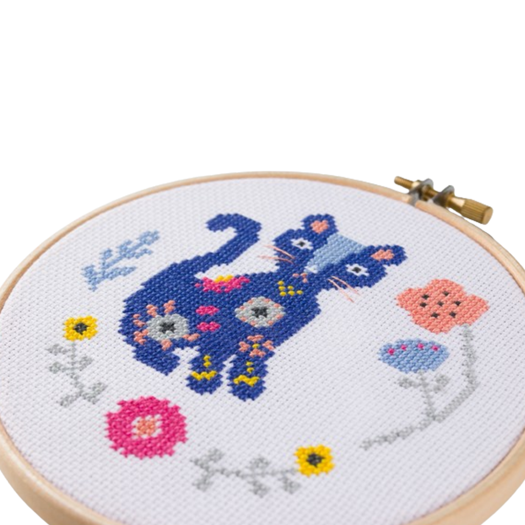 Kit point de croix | Cat folk