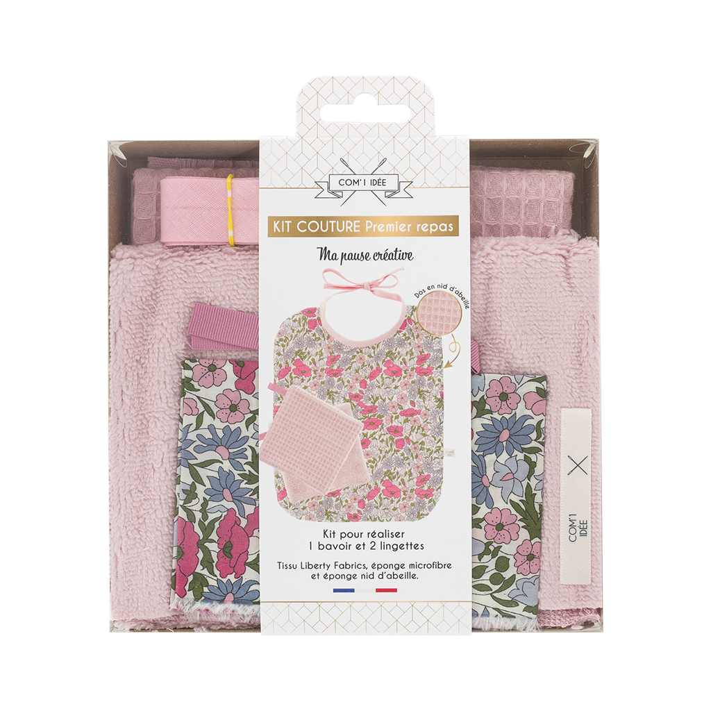 Kit premier repas bébé | Rose