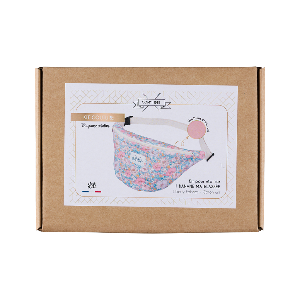 Kit sac banane matelassée taille M | Lili