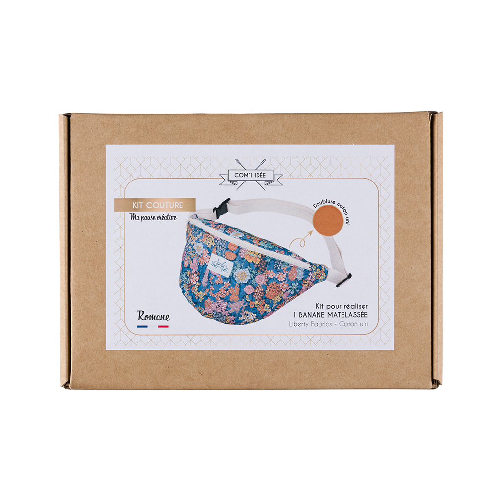 Kit sac banane matelassée taille M | Romane