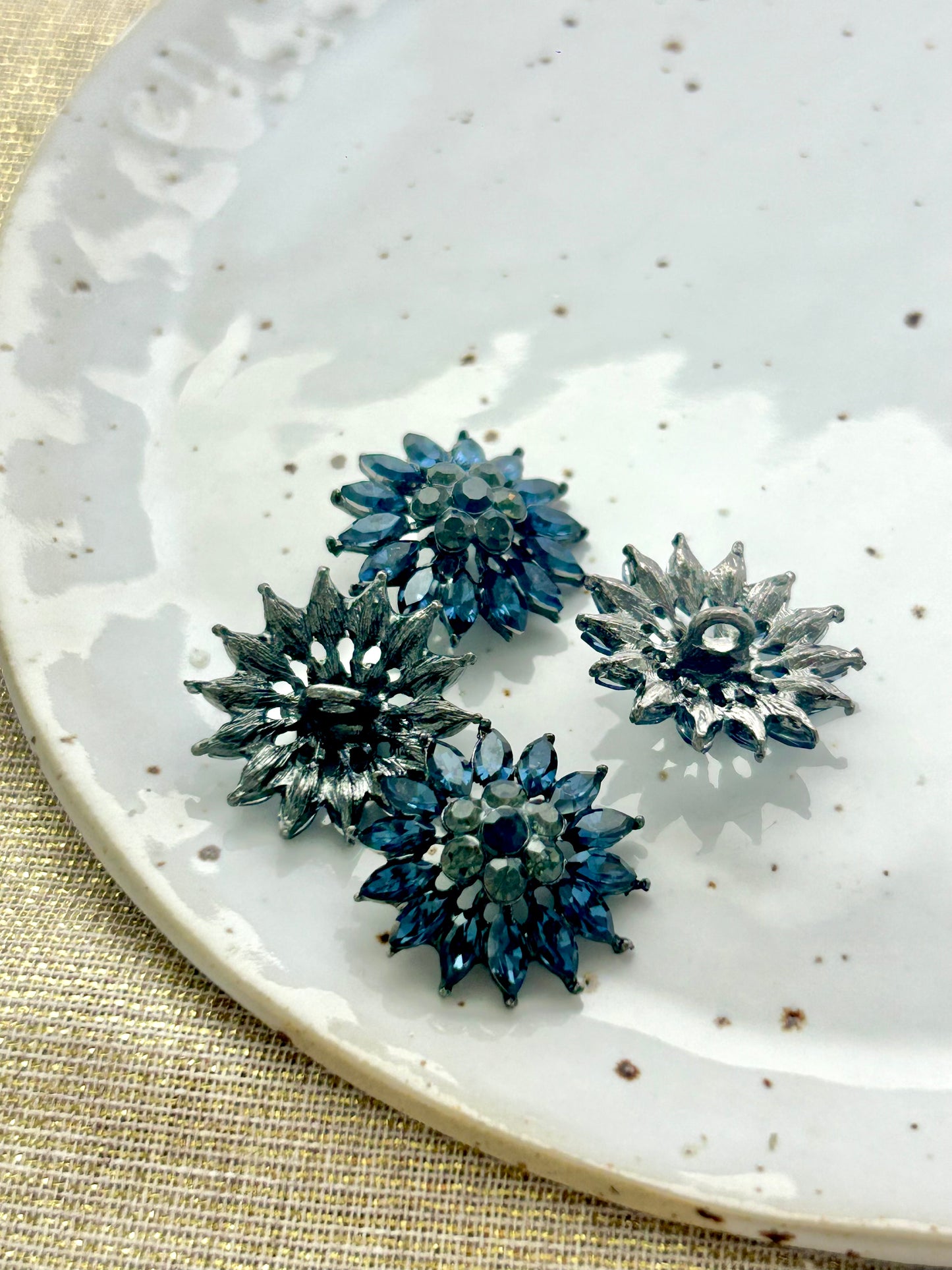 Lot bouton n° 9 | Bleu + gris