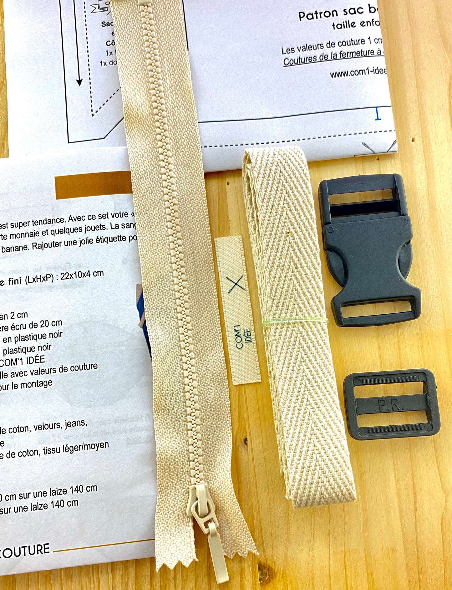 Set mercerie | Sac banane XS