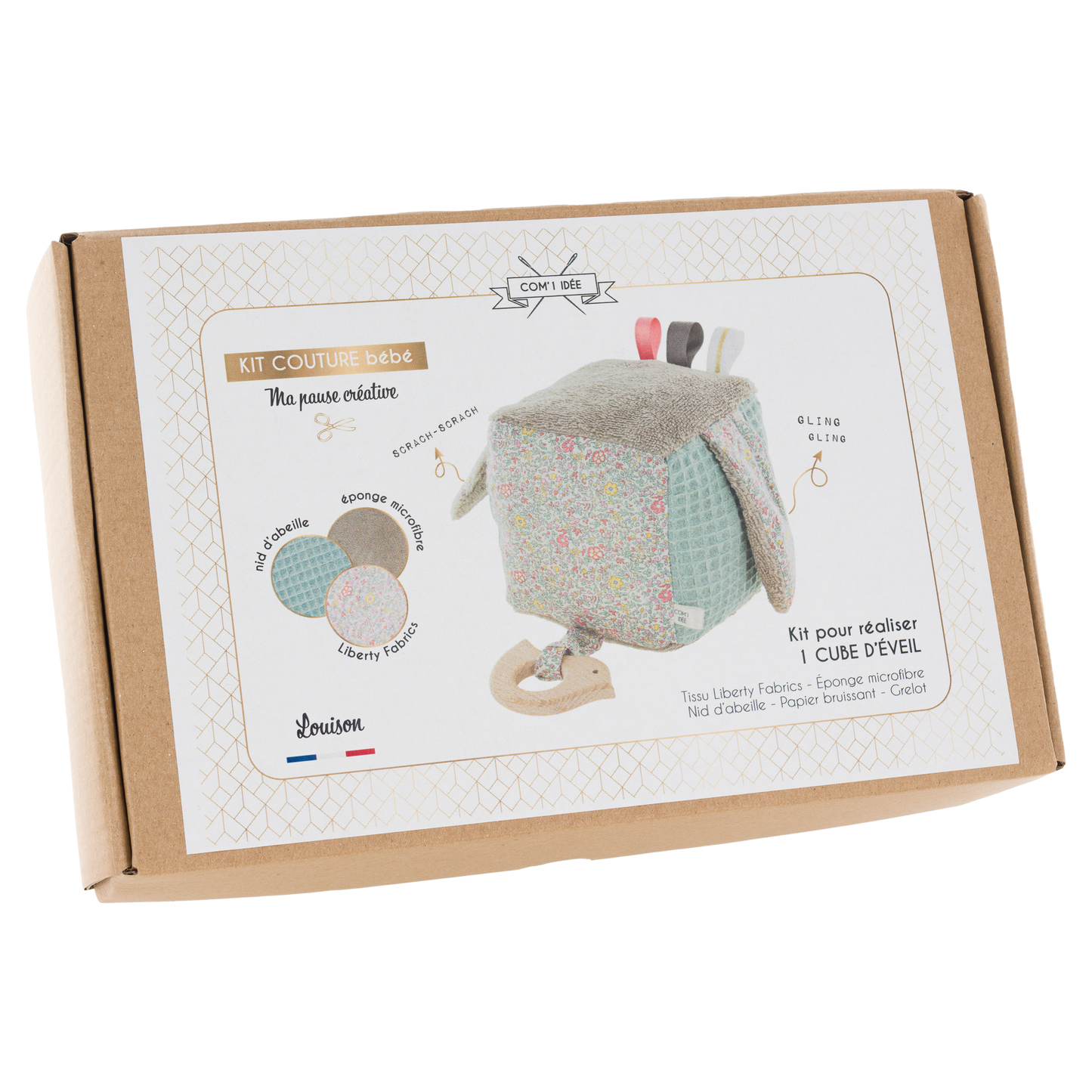 Kit Cube éveil | Louison | packaging abimé