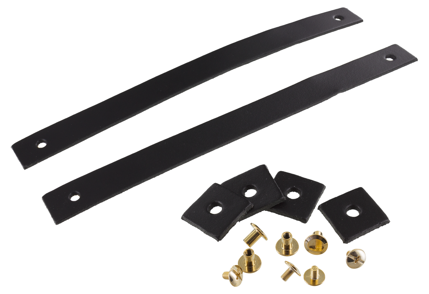 Poignées en cuir | Noir