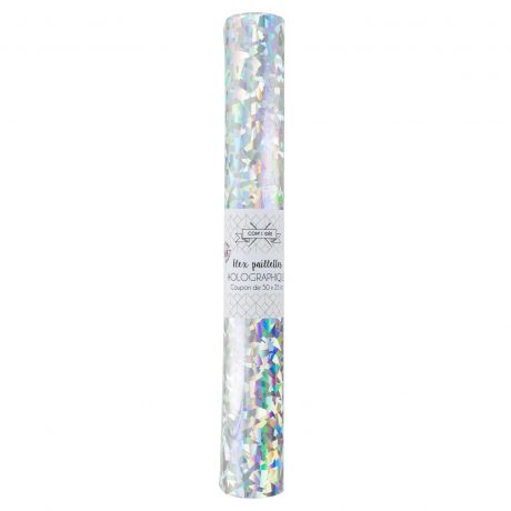 Feuille de flex 50 x 25cm | Holo diamant