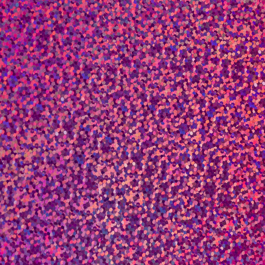 Feuille de flex 50 x 25cm | Holo Rose