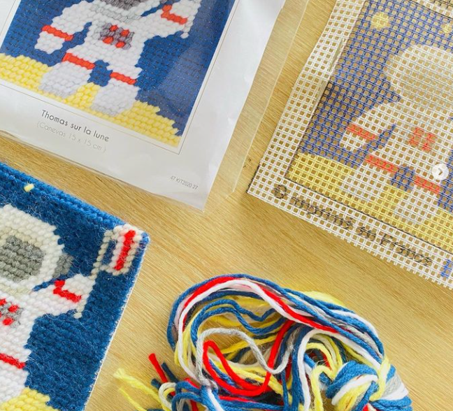 Le canevas enfant pour débutants de Com’ idée : apprendre les bases tout en s'amusant