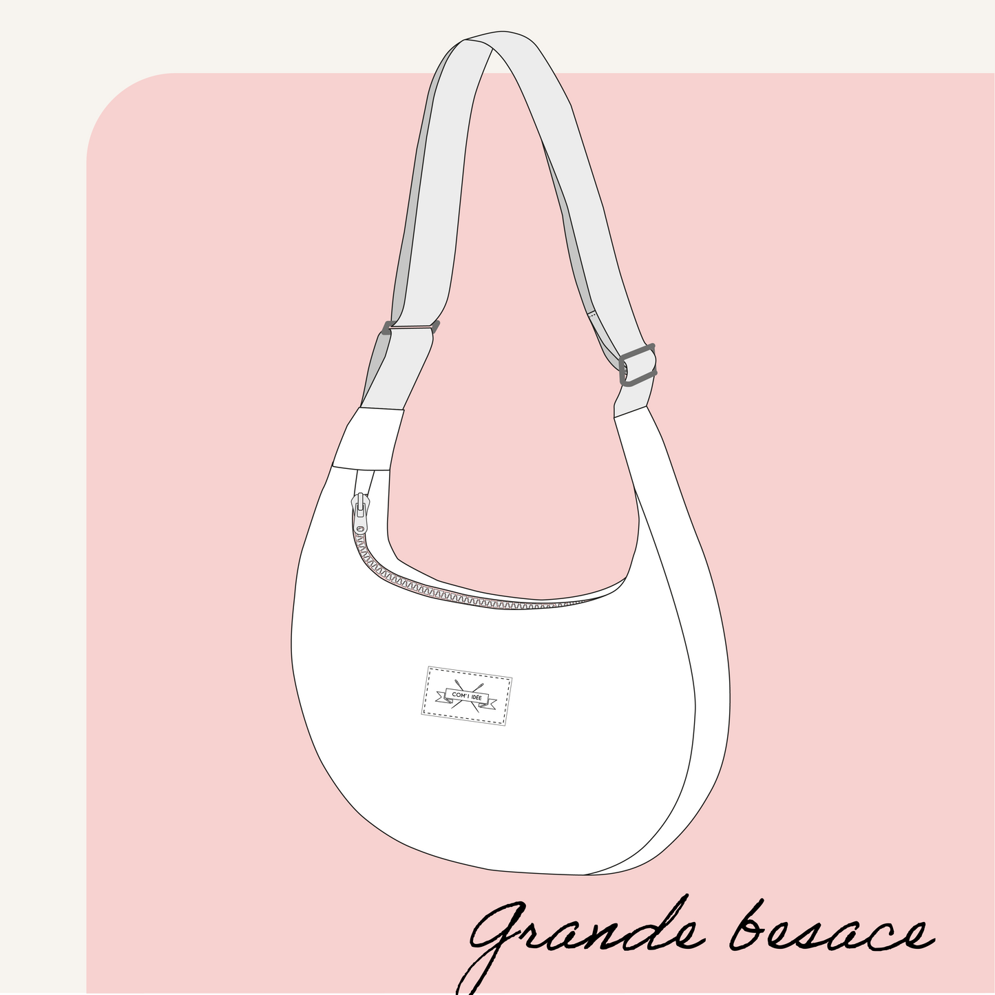 Patron PDF | Grande besace
