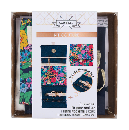 Kit petite pochette bijoux |  Suzanne