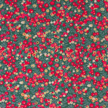 Charger l&#39;image dans la galerie, Tissu Liberty Fabrics Tana Lawn | Wiltshire Christmas metallic
