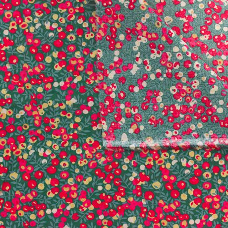 Tissu Liberty Fabrics Tana Lawn | Wiltshire Christmas metallic