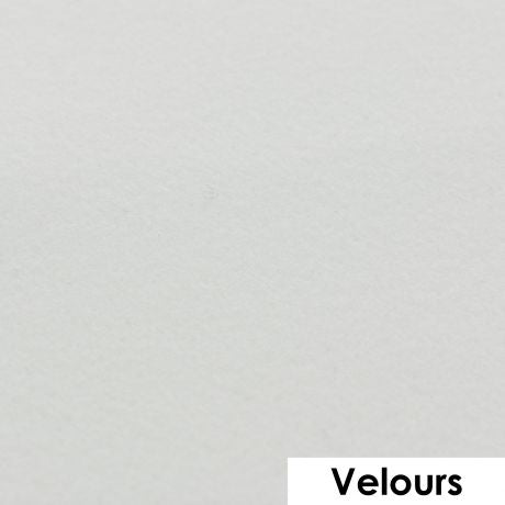 Feuille de flex 50 x 25cm | Velours blanc