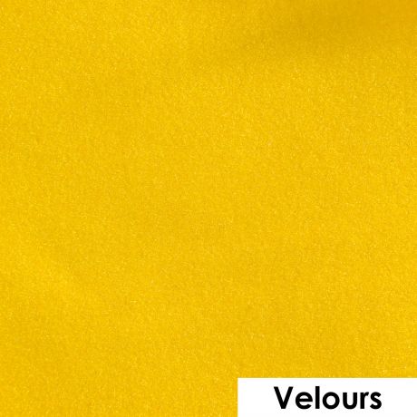 Feuille de flex 50 x 25cm | Velours jaune