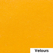Charger l&#39;image dans la galerie, Feuille de flex 50 x 25cm | Velours Jaune

