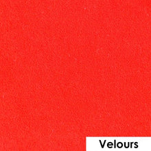 Charger l&#39;image dans la galerie, Feuille de flex 50 x 25cm | Velours orange fluo
