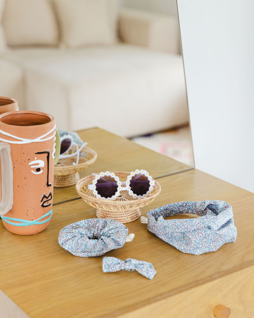 Kit Bandeau, barrette & chouchou (3-7 ans) | Laura