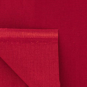 Tissu toile de coton | Rouge