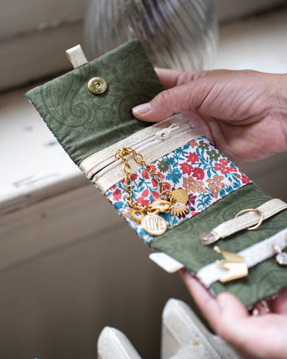 Kit petite pochette bijoux zippée | Elia