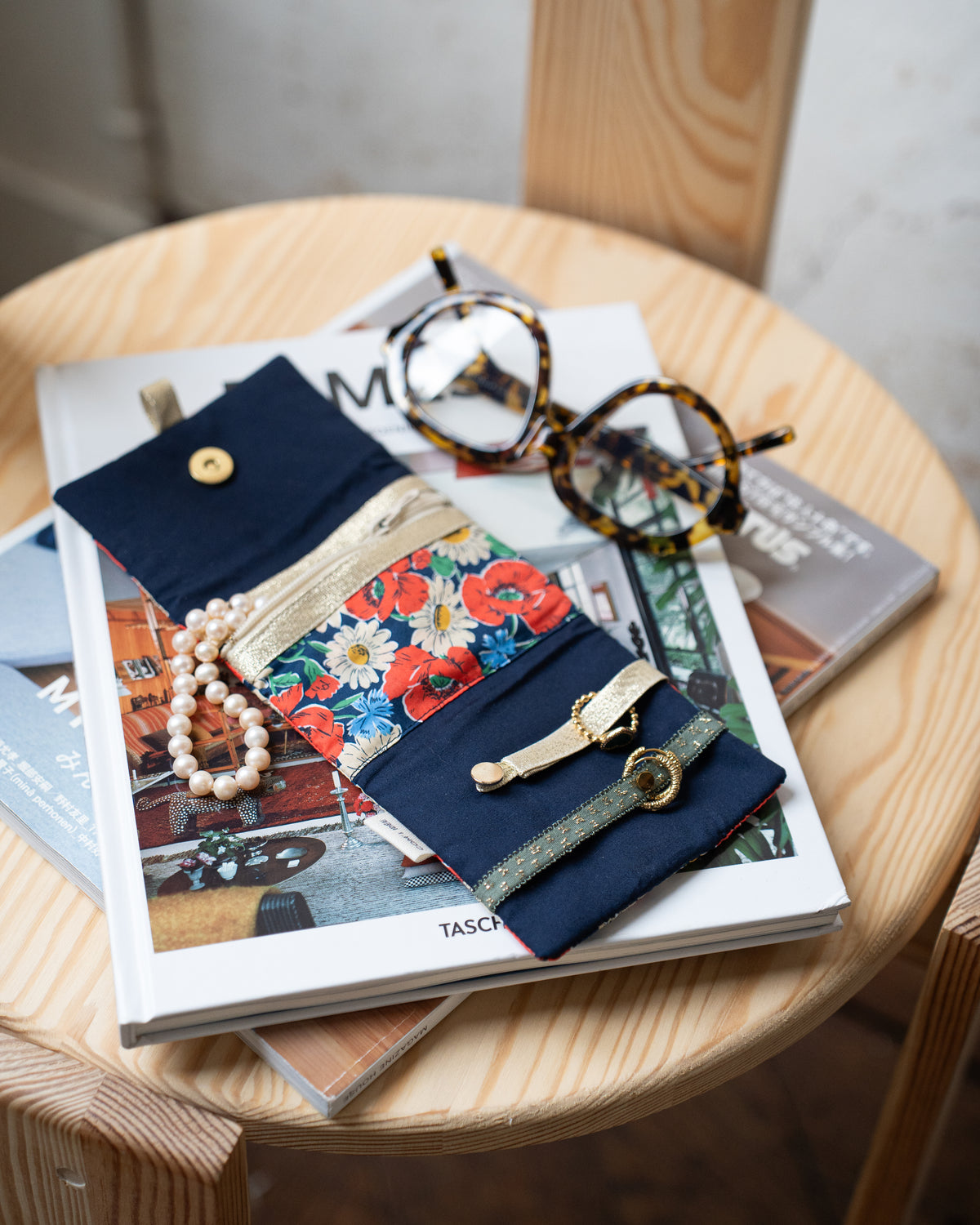 Kit petite pochette bijoux zippée | Lara