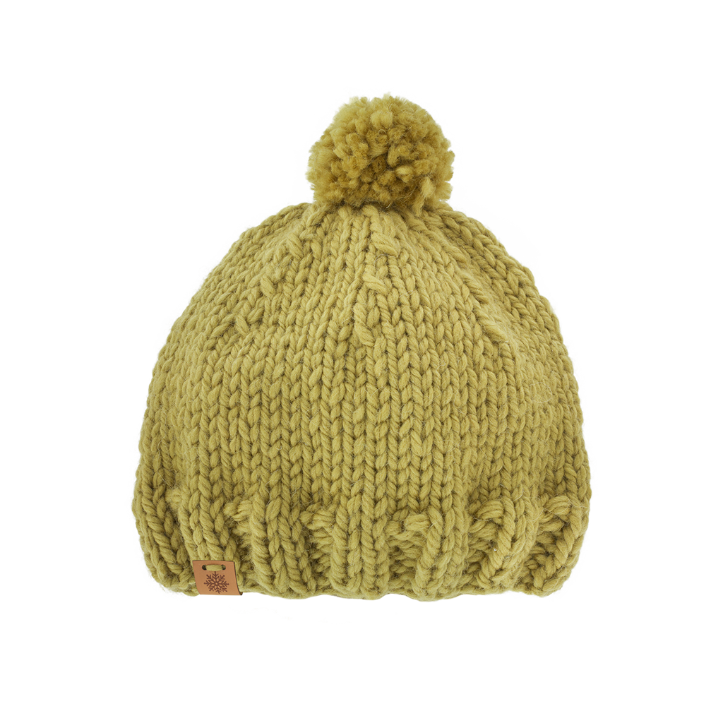 Kit bonnet en laine | Moutarde