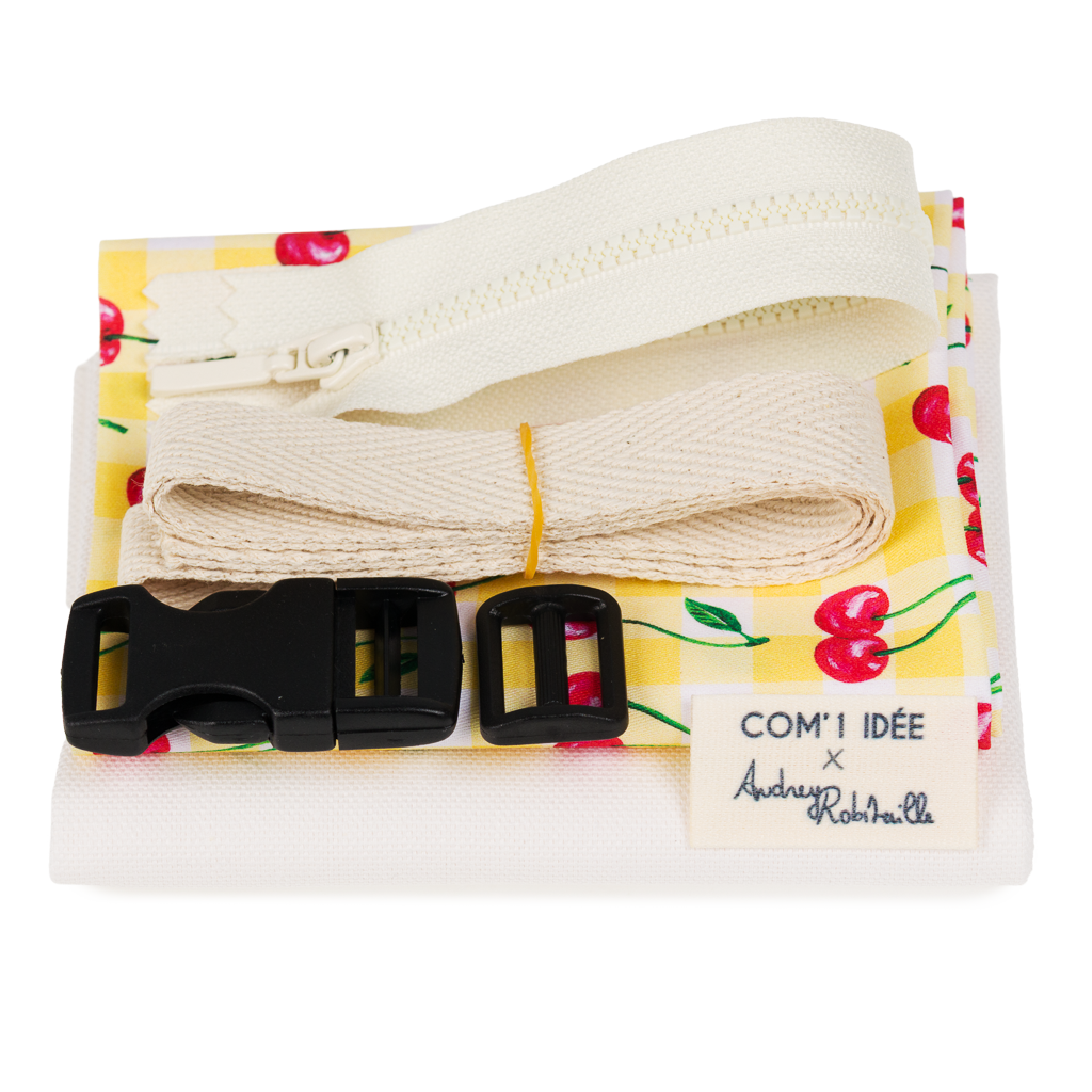 Kit sac banane enfant | Cherry | COM'1 IDÉE x Audrey Robitaille